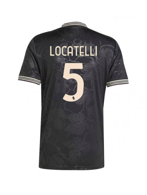 Juventus Manuel Locatelli #5 Ausweichtrikot 2025-26 Kurzarm Juventus Manuel Locatelli #5 Ausweichtrikot 2025-26 Kurzarm